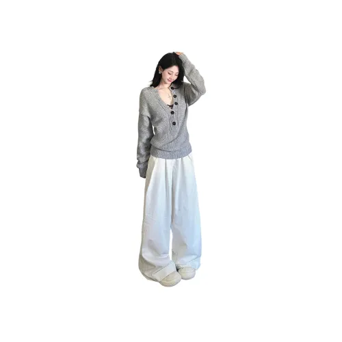 FLIM Серый Женские Повседневные Костюмы