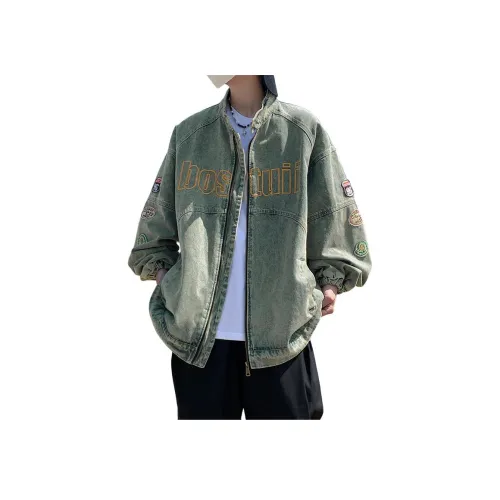 MIIRACER Denim Jacket Unisex Blue MIIRACER Деним Куртка Унисекс Синий