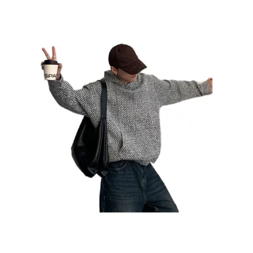 PISYPOX Серый Унисекс Свитшоты