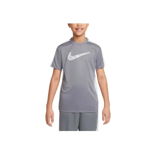 Nike Dri Fit T-Shirt Trophy23 Smoke Gray Подростки