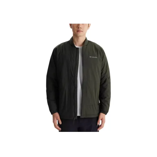 Columbia Пуховик Мужской Зеленый
