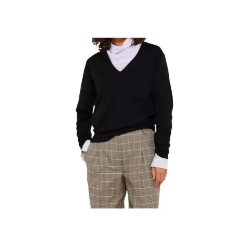 DRIES VAN NOTEN Черные Женские Свитеры