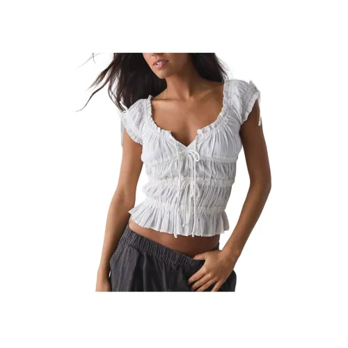 Urban Outfitter Белые Женские Рубашки