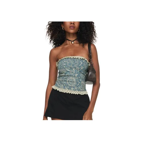 PRINCESS POLLY DIEN Топ Без бретелей Топ Женский ORNATE Гламурный стиль