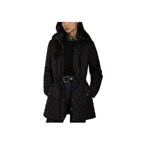 LAUREN RALPH LAUREN Черные женские объемные куртки (пуфы)