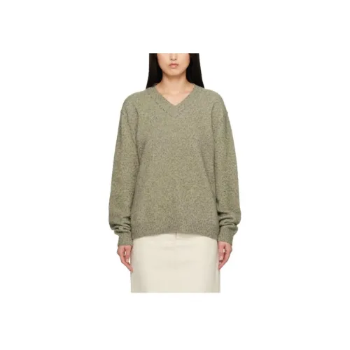 Maison Margiela Шалфейно-зеленый Женские Свитеры