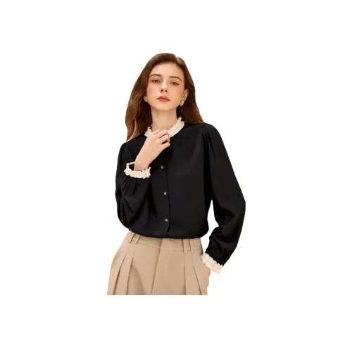 TOUCH Черные Женские Рубашки