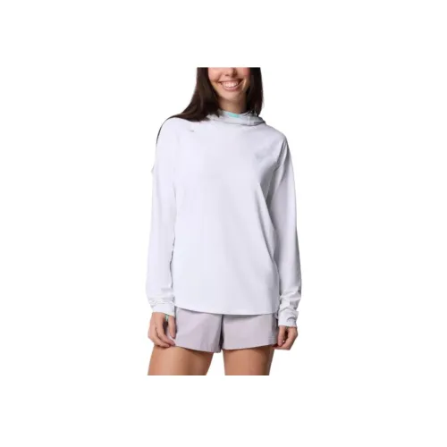 Columbia Рукав реглан T-рубашка Женская Белая