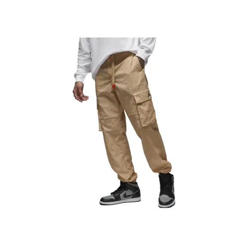 Jordan Flight MVP Khaki Мужские Вязаные Тренировочные Штаны