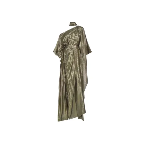 TALLER MARMO SS25 Длинное Платье с Длинными Рукавами Женское