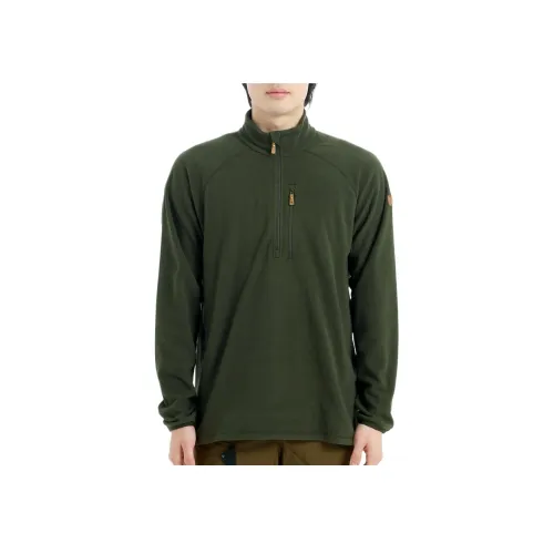 Fjallraven Темный Лесной Зеленый Мужские Свитшоты