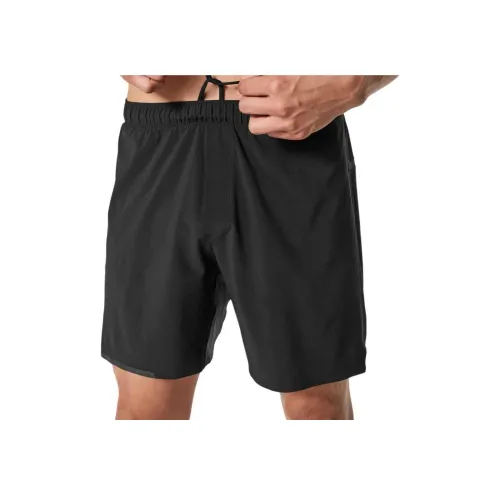 lululemon Волна Спортивные шорты Мужские Черные