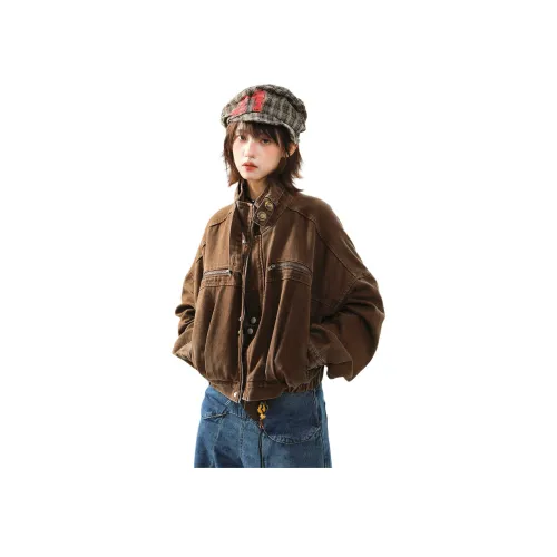 Mu Xiao Xin Женские Куртки