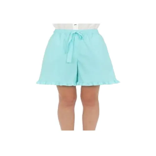 MOSCHINO Повседневные шорты женские светло-синие