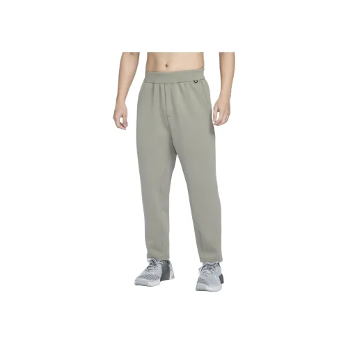 Nike Dri Fit 320 Светло-зеленый Серый/Стальной Зеленый Мужские Вязаные Тренировочные Штаны