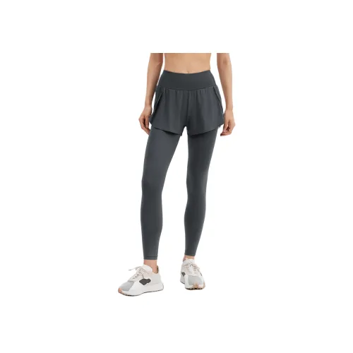 DECATHLON Угольно-серые Женские Спортивные Брюки
