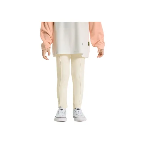 Woobaby Леггинсы SS25 Children Возраст 3-7 лет Бежево-желтый