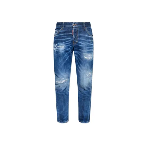 DSQUARED 2 Blue Men's Jeans DSQUARED 2 Синий Мужской Джинсы