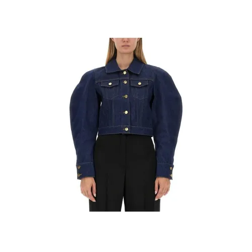 NINA RICCI Синий Женские Джинсовые Куртки