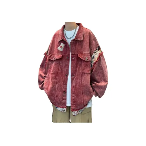 Bejirog Розовый Мужской Джинсовые Куртки