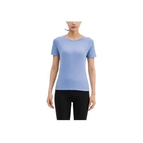 DECATHLON T-рубашка Женская Светло-синяя