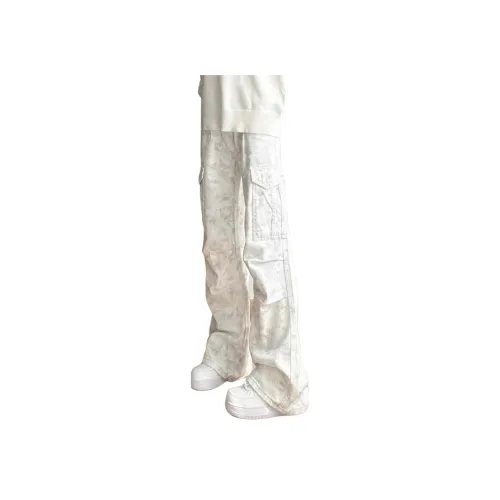 XAFB Dirty Белый Унисекс Джинсы