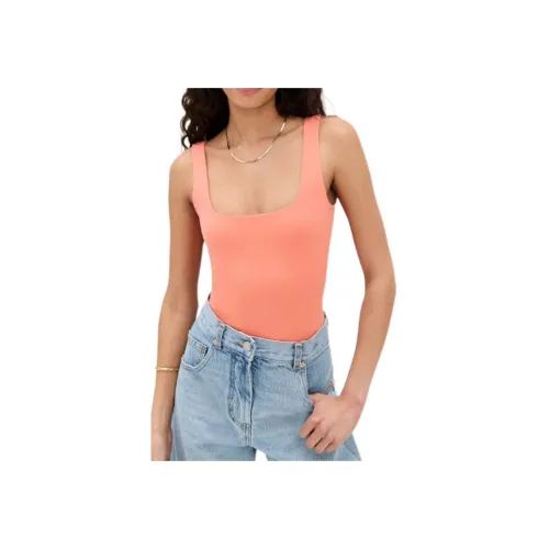 GOOD AMERICAN Коралловый Женское боди