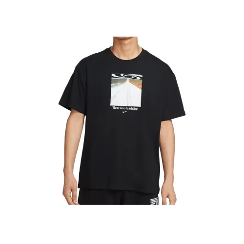 Nike Мужские черные футболки