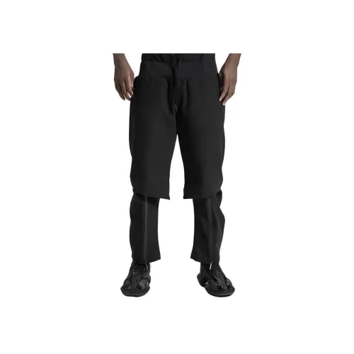 NORVINCY Outdoor Мода Бренд Эластичный Пояс Повседневные Штаны Унисекс Черный