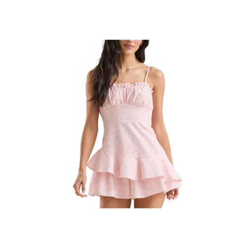 ALTAR'D STATE Vivian GINGHAM Комбинезон Slip Платье Женское