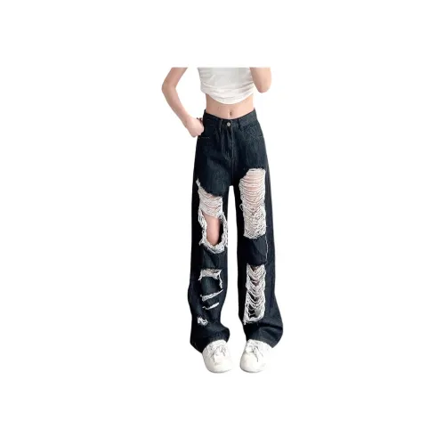 QIAOMONVHAI Женские Джинсы