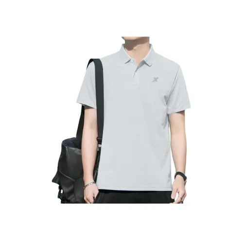 XTEP Cloud Peak Gray Мужская Поло