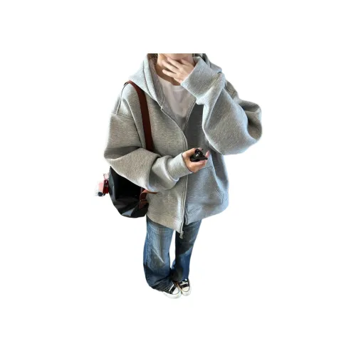 MORii Светло-серый унисекс свитшоты