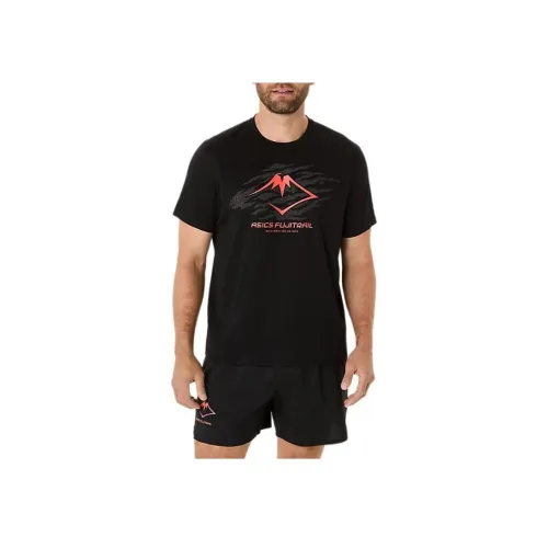 Asics Мужские Черные T-Рубашки