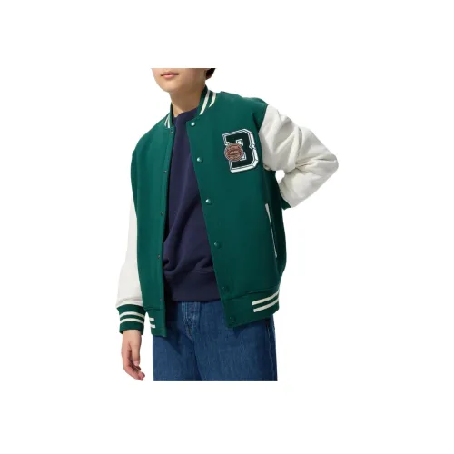 UNIQLO Зеленый Kids Бейсбольные Джерси