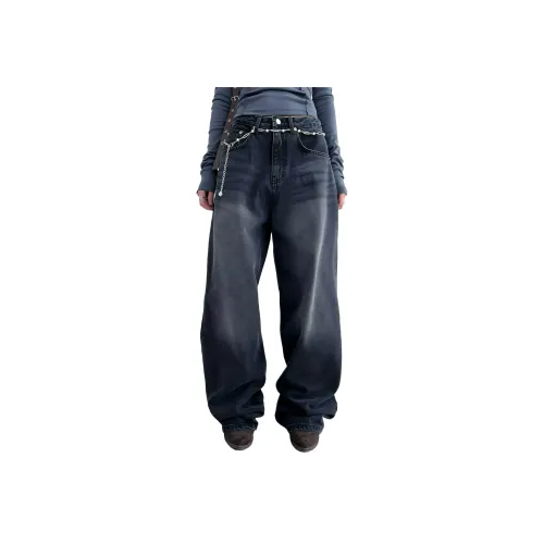 LOWEAR Черные Женские Джинсы