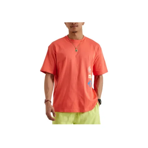 Nike Clothing Персиковая Мужская T-Рубашка