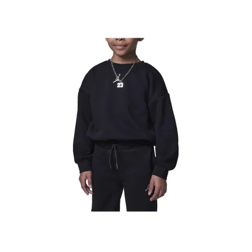 Jordan 23 Черный KIDS Свитшоты