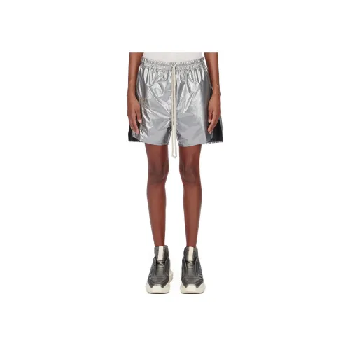RICK OWENS Champion Co Branded Edition Металлические Женские Повседневные Шорты