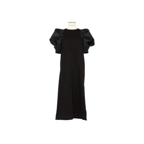 sacai Black Женские Короткие Платья с Рукавами