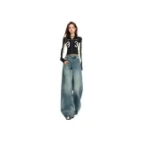 Washed Blue Long Pants  
Вымытые синие длинные штаны