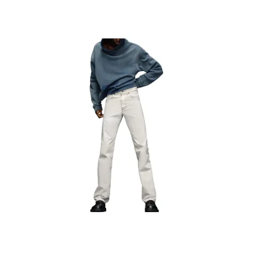 Maison Margiela Белый Мужской Джинсы