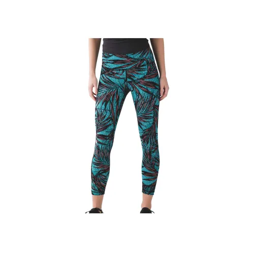 lululemon High Times Спортивные брюки Женские Синий Черный