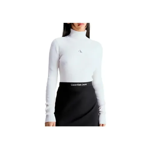 Calvin Klein Белые Женские Свитеры