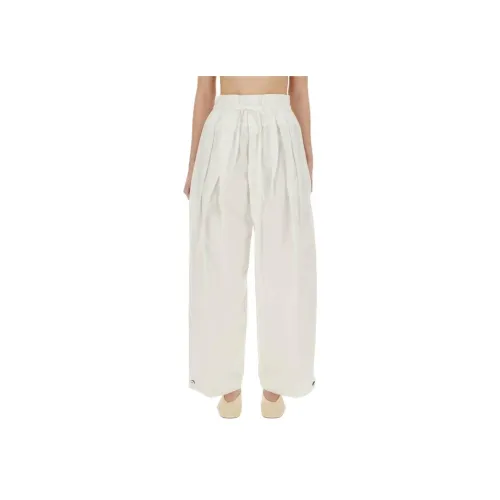 JIL SANDER Белые Женские Повседневные Брюки