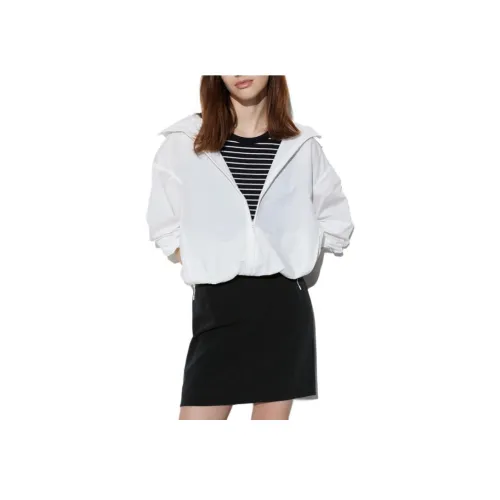 UNIQLO Cloud Белый Женская одежда с защитой от солнца