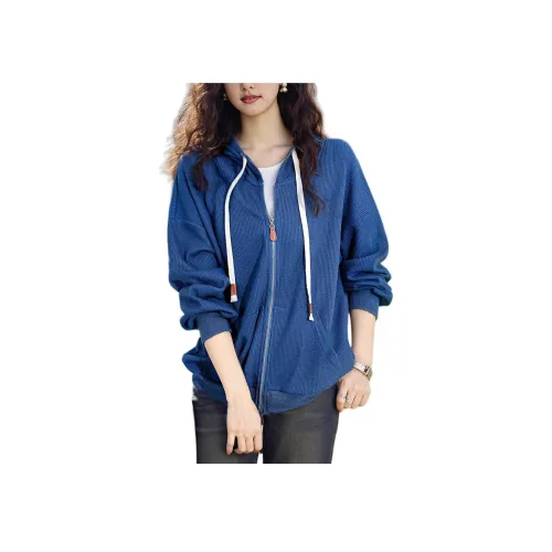 Wbwq Синий Женские Свитшоты