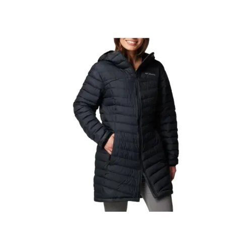 Columbia совместный бренд Женские Westridge™ MID пуховик куртки и пальто Женские Черный