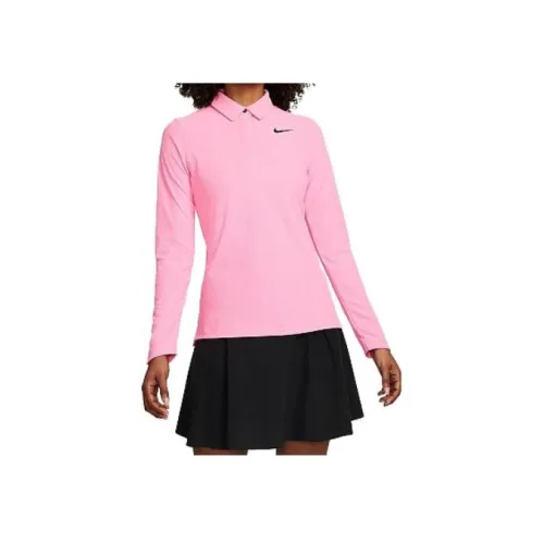 NIKE Розовый Женские Поло
