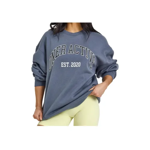ONER ACTIVE Foundations OVERSIZED Толстовка с большой принтованной графикой толстовка женская синий